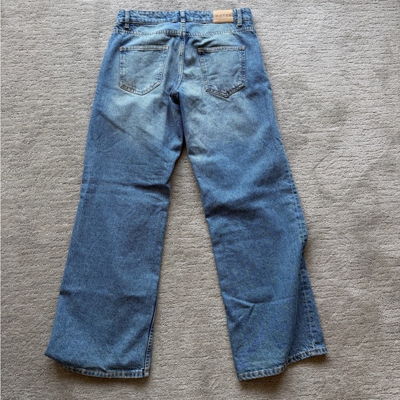 Motel Rocks Low Rise Parallel Jeans - Picture 3 of 4